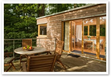 Baumhaus Resort Baumgeflüster Terrasse Baumhaus Resort Baumgeflüster Terrasse