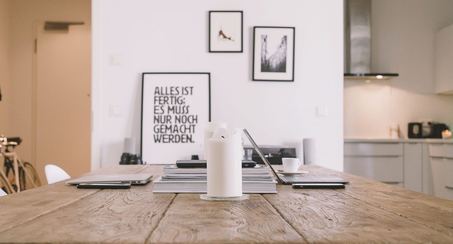 Essbereich mit Bildern gestalten